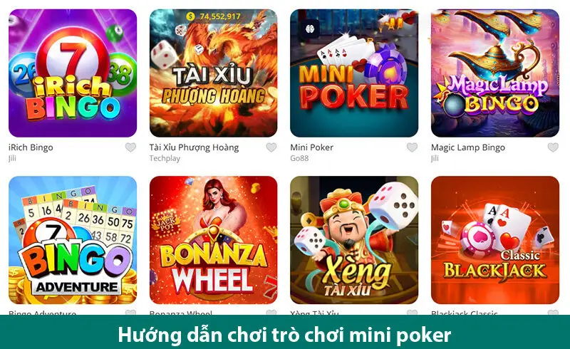 Mẹo chơi game Mini Poker hiệu quả, dễ thắng từ cao thủ